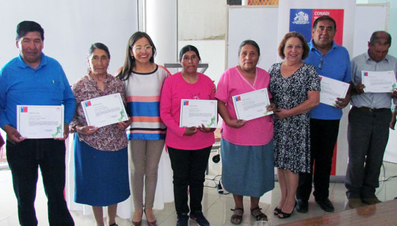 Servicio de Salud Arica y CONADI entregaron a médicos aymara certificados de pasantía a Bolivia