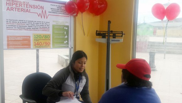 Equipo de la posta rural de Visviri conmemoró DÃa de la Hipertensión con operativo Equipo de la posta rural de Visviri conmemoró DÃa de la Hipertensión con operativo