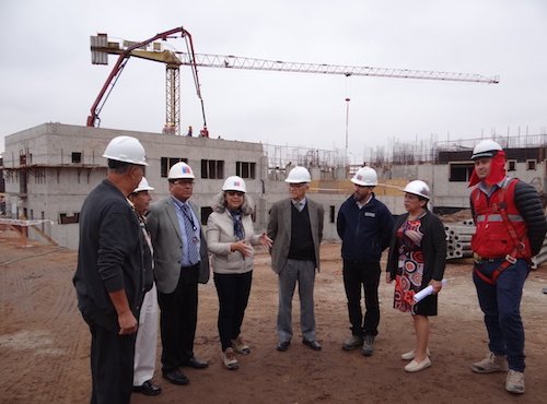 Dirigentes sociales ven avances de construcción del nuevo Cesfam Sur