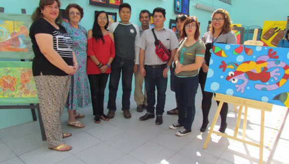 Usuarios de ESSMA Sur realizan exposición de arte Usuarios de ESSMA Sur realizan exposición de arte