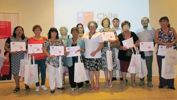Servicio de Salud Arica rindió homenaje a cuidadores de personas con dependencia severa