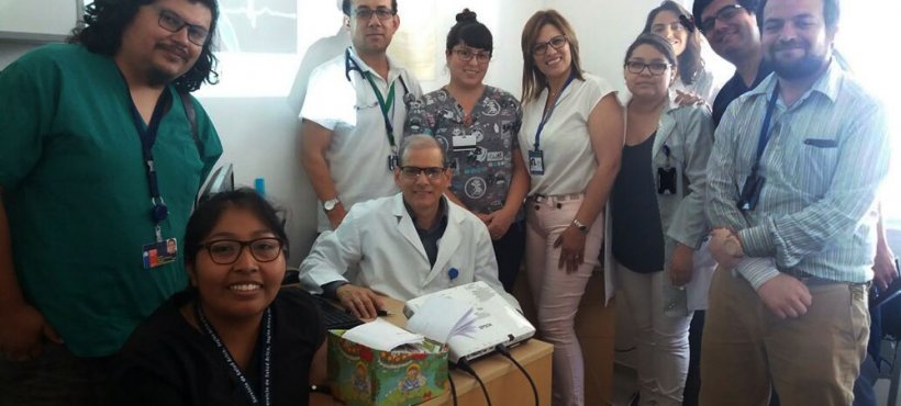 Servicio de Salud Arica continúa con asesorías en cardiología para médicos de los CESFAM
