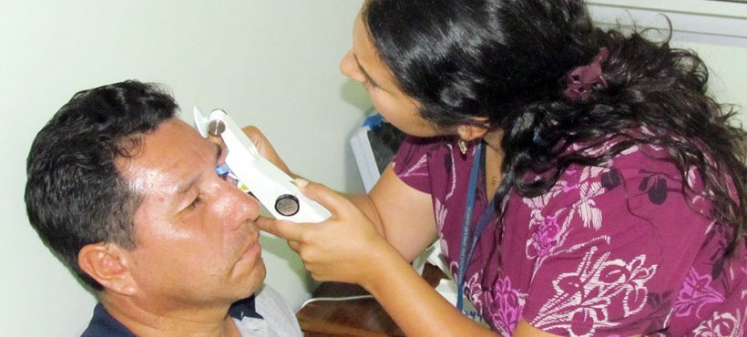 Servicio de Salud Arica realizó operativo para conmemorar la semana mundial del glaucoma