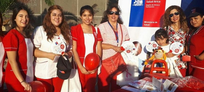 Servicio de Salud en terreno promueve  toma de examen Papanicolau y vacuna contra la influenza