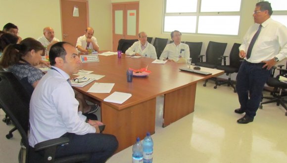 Diputado Juan Luis Castro visitó Hospital Regional de Arica Diputado Juan Luis Castro visitó Hospital Regional de Arica