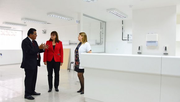 Intendenta de Arica y Parinacota confirmó en terreno que obras de nuevo SAR están terminadas