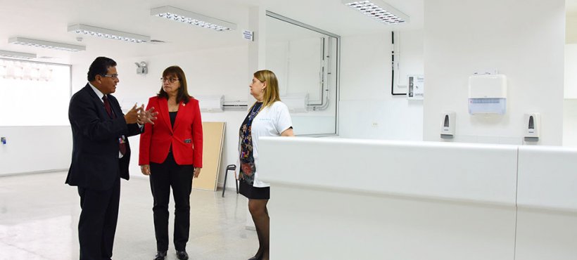 Intendenta de Arica y Parinacota confirmó en terreno que obras de nuevo SAR están terminadas