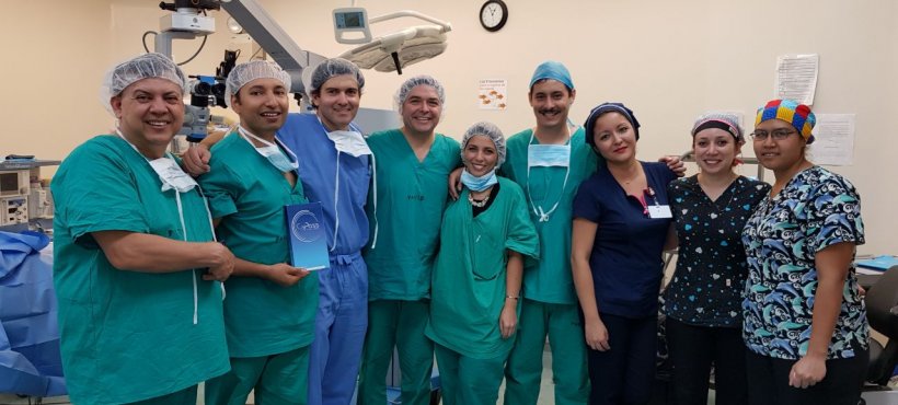 Equipo de oftalmología de Hospital de Arica realiza inédita cirugía