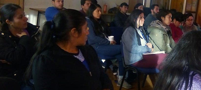 El equipo del CESFAM de Putre tuvo una jornada sobre humanización del trato y manejo del duelo