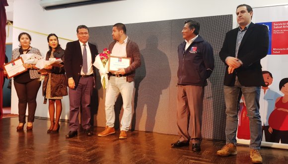 Reconocimiento a la carrera funcionaria marcó celebración de los 38 años del Servicio de Salud Arica