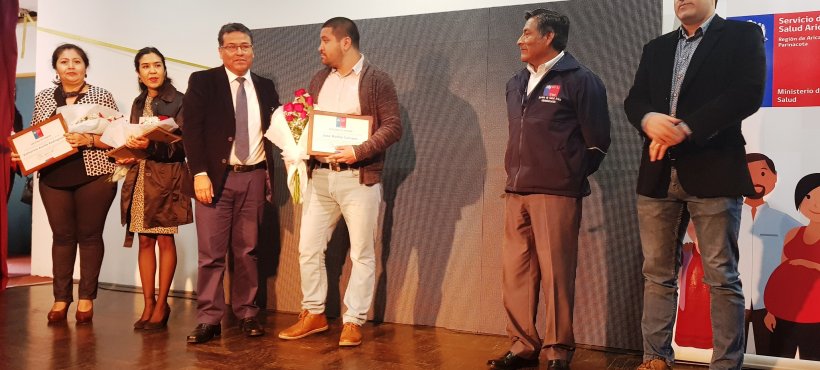 Reconocimiento a la carrera funcionaria marcó celebración de los 38 años del Servicio de Salud Arica