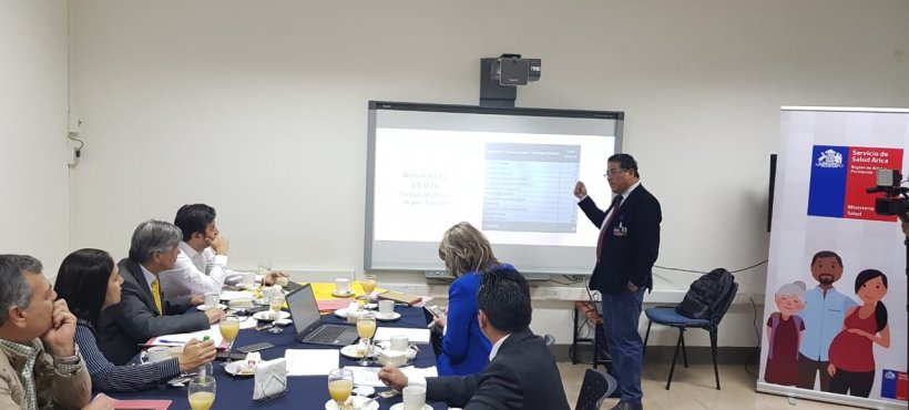 Arica: Mesa regional de salud trabaja para dar solución en brechas de recurso humano, cáncer e inversiones
