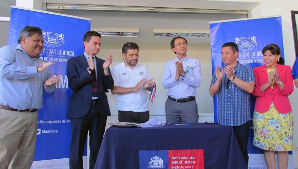 Servicio de Salud Arica hizo entrega de edificio de nuevo SAR a municipio para su puesta en marcha