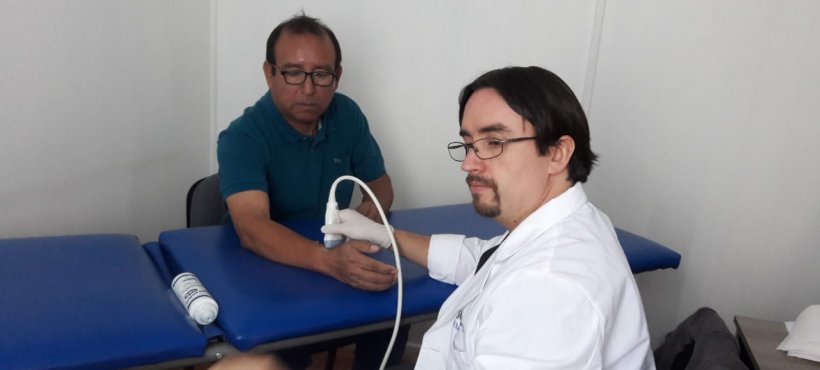 Realizaron inédito operativo de ecografías en el CESFAM de Putre