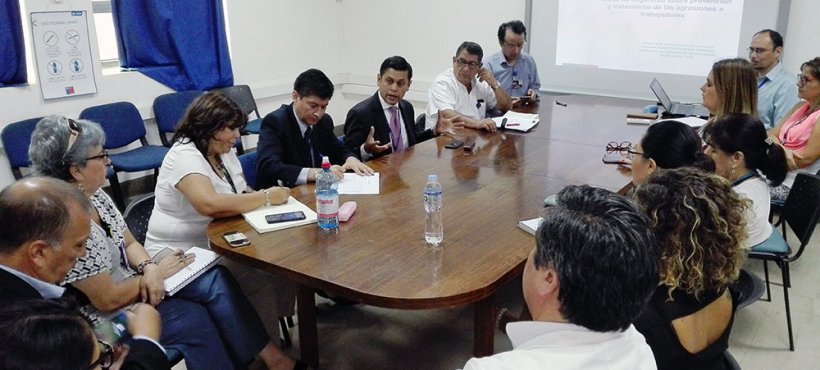 Servicio de Salud Arica constituyó mesa de seguridad para prevenir agresiones a trabajadores de la red asistencial