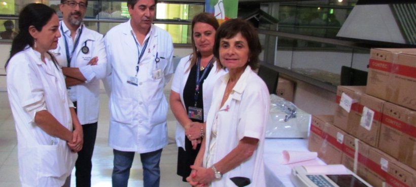 Ministra (s) de Salud Paula Daza constata en terreno situación sanitaria ante alerta roja en Arica y Parinacota