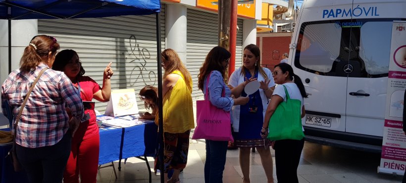 Con un llamado al autocuidado se conmemoró el Día Mundial del Cáncer Cervicouterino en Arica
