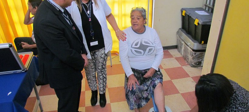 Servicio de Salud Arica realizó operativo para personas usuarias del CECOSF Cerro La Cruz