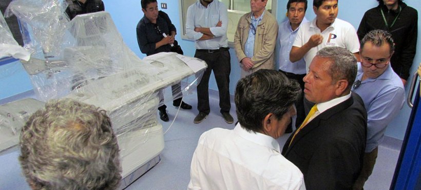CORE de Arica y Parinacota verificó en terreno el avance de proyecto de angiógrafo del Hospital Regional