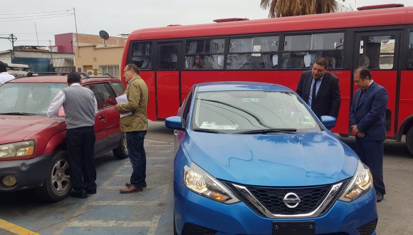 Arica: Servicio de Salud junto a Senadis y Municipio realizaron visita inspectiva a estacionamientos para discapacitados en Hospital Regional Juan Noé Crevani