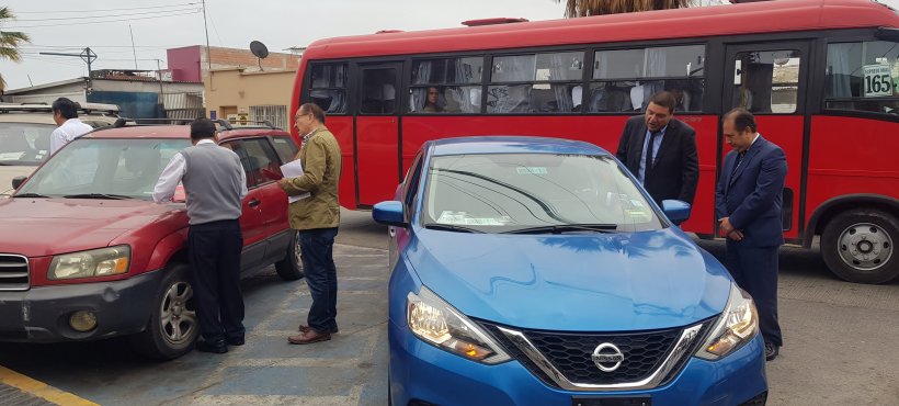 Arica: Servicio de Salud junto a Senadis y Municipio realizaron visita inspectiva a estacionamientos para discapacitados en Hospital Regional Juan Noé Crevani