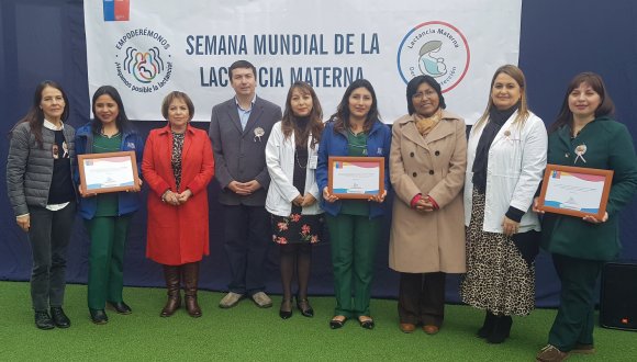 Con la acreditación de tres jardines infantiles se conmemora la Semana Mundial de Lactancia Materna en Arica