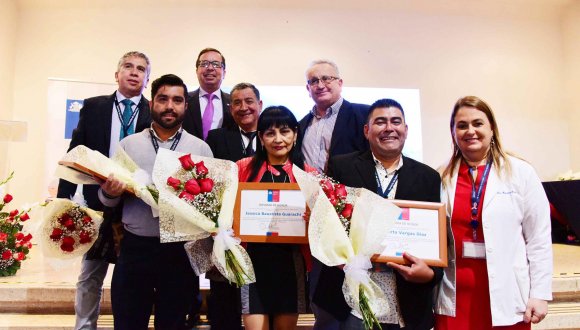 Servicio de Salud Arica celebró 39 años con reconocimiento a funcionarios por años de servicio