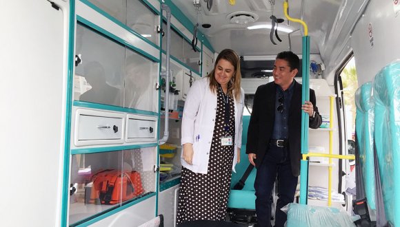 Servicio de Salud Arica entregó nueva ambulancia a la posta de San Miguel de Azapa