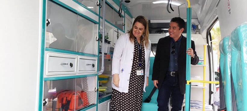 Servicio de Salud Arica entregó nueva ambulancia a la posta de San Miguel de Azapa