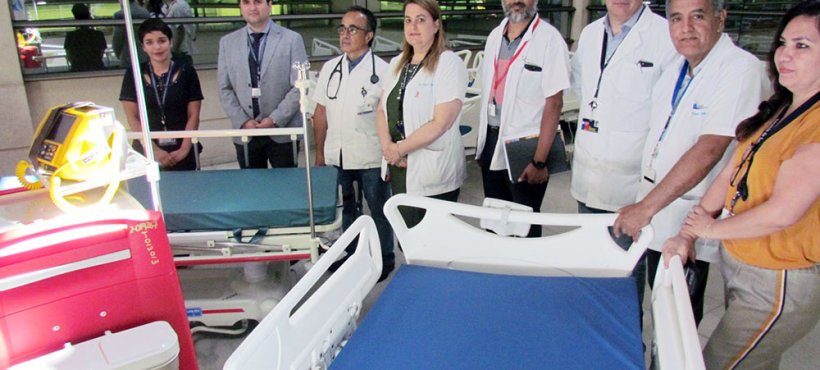 Hospital de Arica recepcionó equipos y equipamiento para unidades de urgencia, ginecología y pabellón