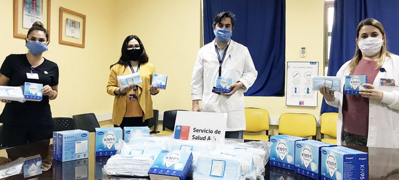 Servicio de Salud Arica concretó importante compra de elementos de protección personal