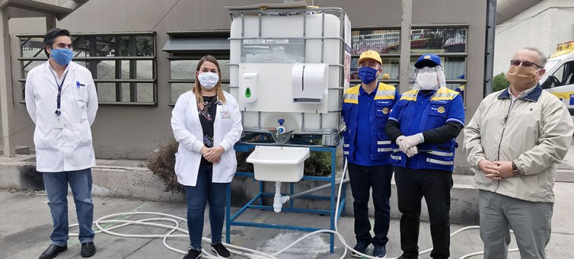 Servicio de Salud Arica recibió aportes de Rotary Club Parinacota y de Asociación de Magistrados para plan covid-19