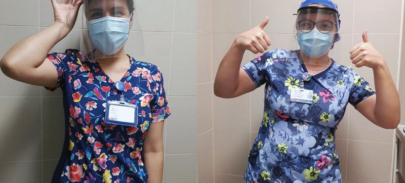 Arica: Piden sumarse a iniciativa para donar protectores faciales a trabajadores de la salud.