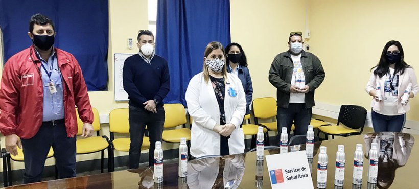 Servicio de Salud Arica recepcionó donaciones y envíos de insumos de Cenabast para plan covid-19