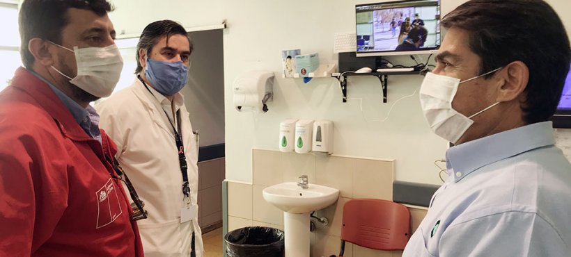 Empresa Corpesca donó cámaras térmicas para el Hospital Regional de Arica para plan covid-19