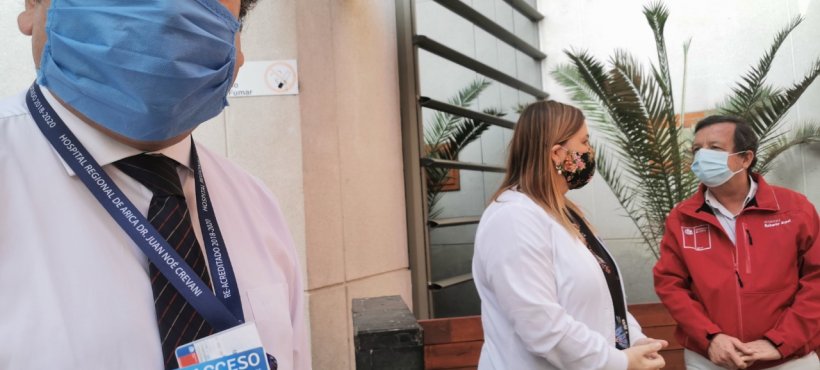 Hospital de Arica aplica estrategia de “sectorización” para evitar contagios cruzados de covid-19