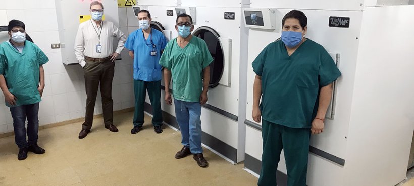 Hospital de Arica cuenta con nuevas secadoras industriales en su servicio de lavandería