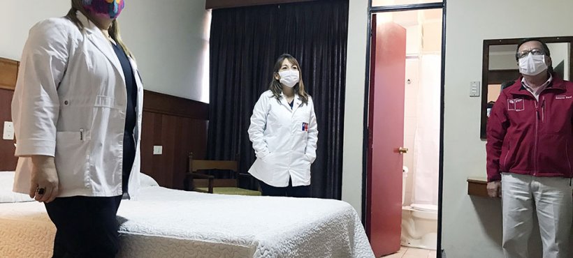 Servicio de Salud Arica abrió segunda residencia sanitaria para cuarentena de personas con covid-19
