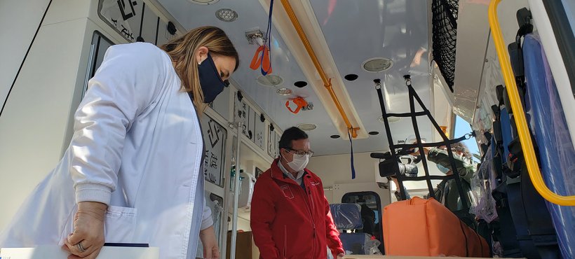 Servicio de Salud Arica recibió dos nuevas ambulancias avanzadas adquiridas con recursos del Gobierno Regional