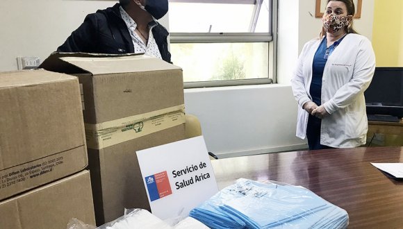 Asociación de Industriales donó al Servicio de Salud Arica elementos de protección personal