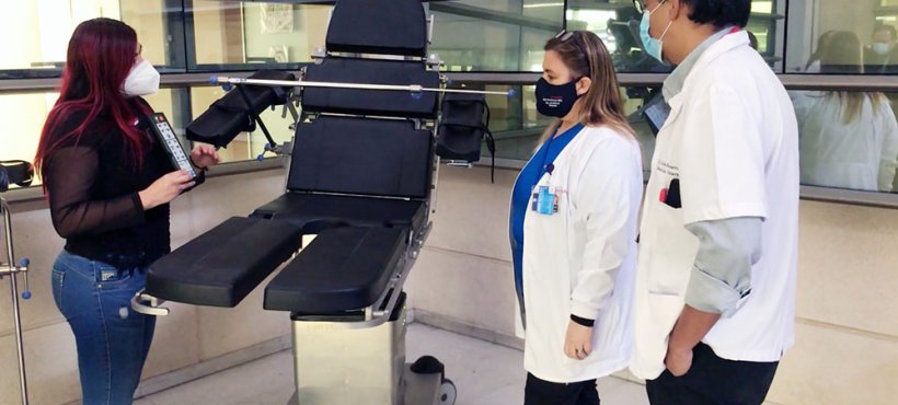 Hospital de Arica renovó cuatro mesas quirúrgicas gracias a programa Mi Hospital se Pone a Punto
