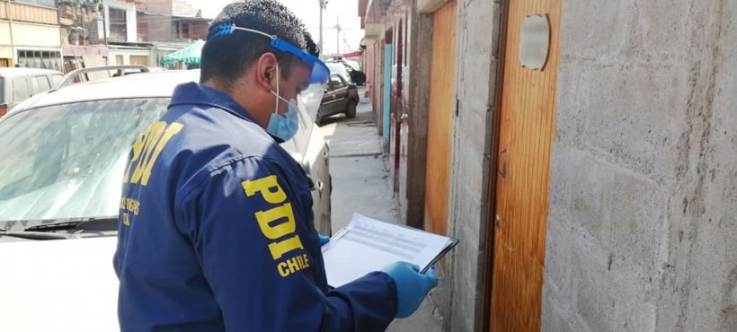 Servicio de Salud Arica agradeció el trabajo de la PDI en notificación de casos positivos de covid-19