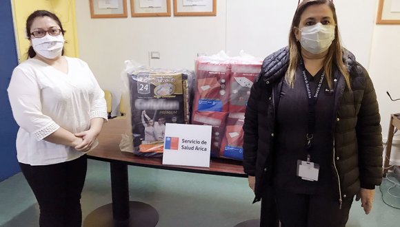 Club de Damas del Rotary Concordia realizó donativo al Hospital de Arica