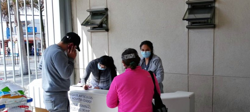 Hospital de Arica informa sobre nuevo procedimiento de entrega de artículos personales a pacientes hospitalizados