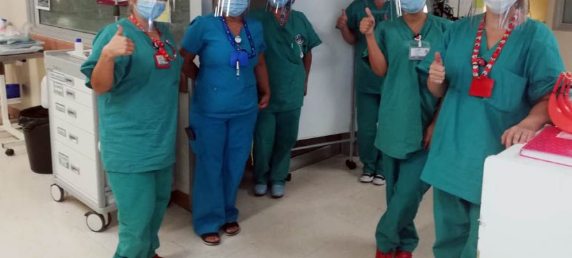 Maternidad del Hospital de Arica ha atendido con éxito los partos de gestantes con covid-19