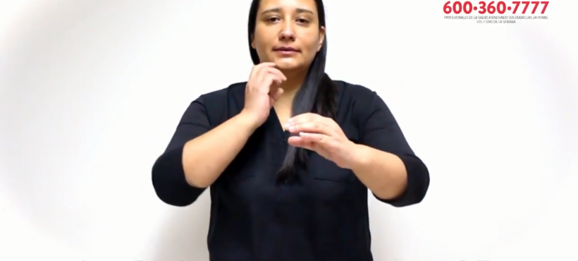 Servicio de Salud Arica informó sobre asistencia remota para personas sordas en box de atención Servicio de Salud Arica informó sobre asistencia remota para personas sordas en box de atención