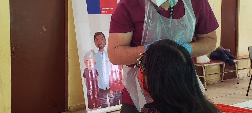 Servicio de Salud Arica retomó operativos de salud visual Servicio de Salud Arica retomó operativos de salud visual