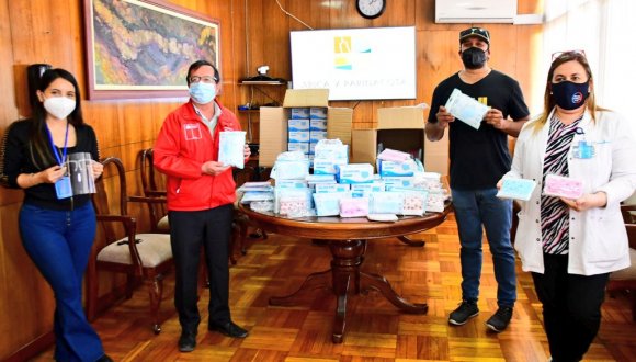 Servicio de Salud Arica recepcionó donación de Elementos de Protección Personal de empresa del rubro