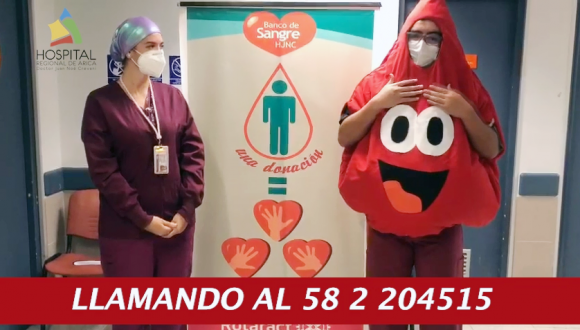 Banco de sangre del hospital de Arica hace un llamado para que donen personas Rh negativo