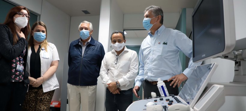 Hospital Regional de Arica recibe ecógrafo financiado con 6% FNDR